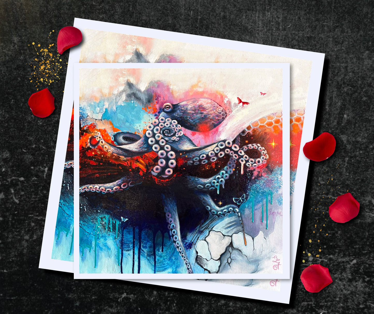 “Zera the Octopus" Fine Art Print