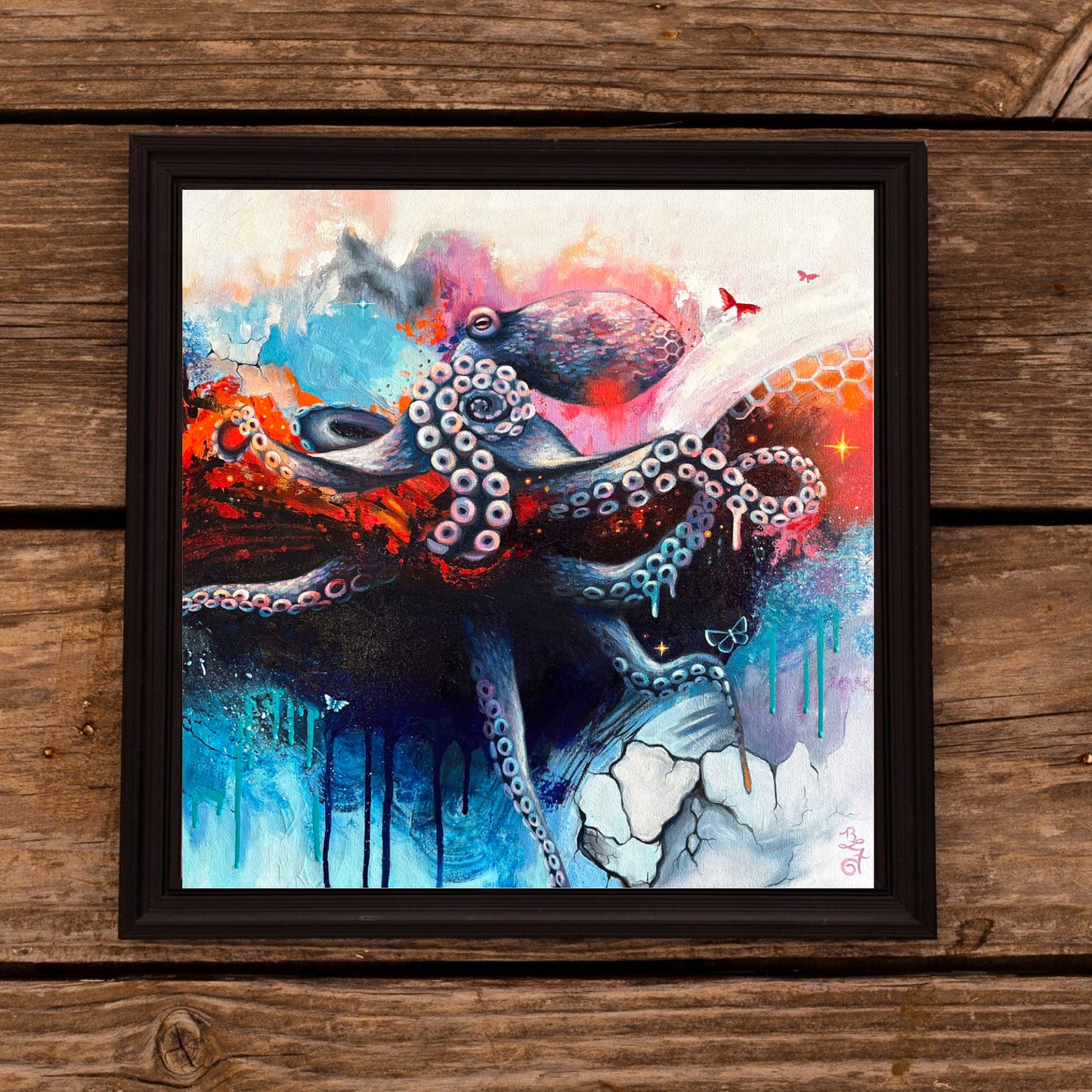 “Zera the Octopus" Fine Art Print