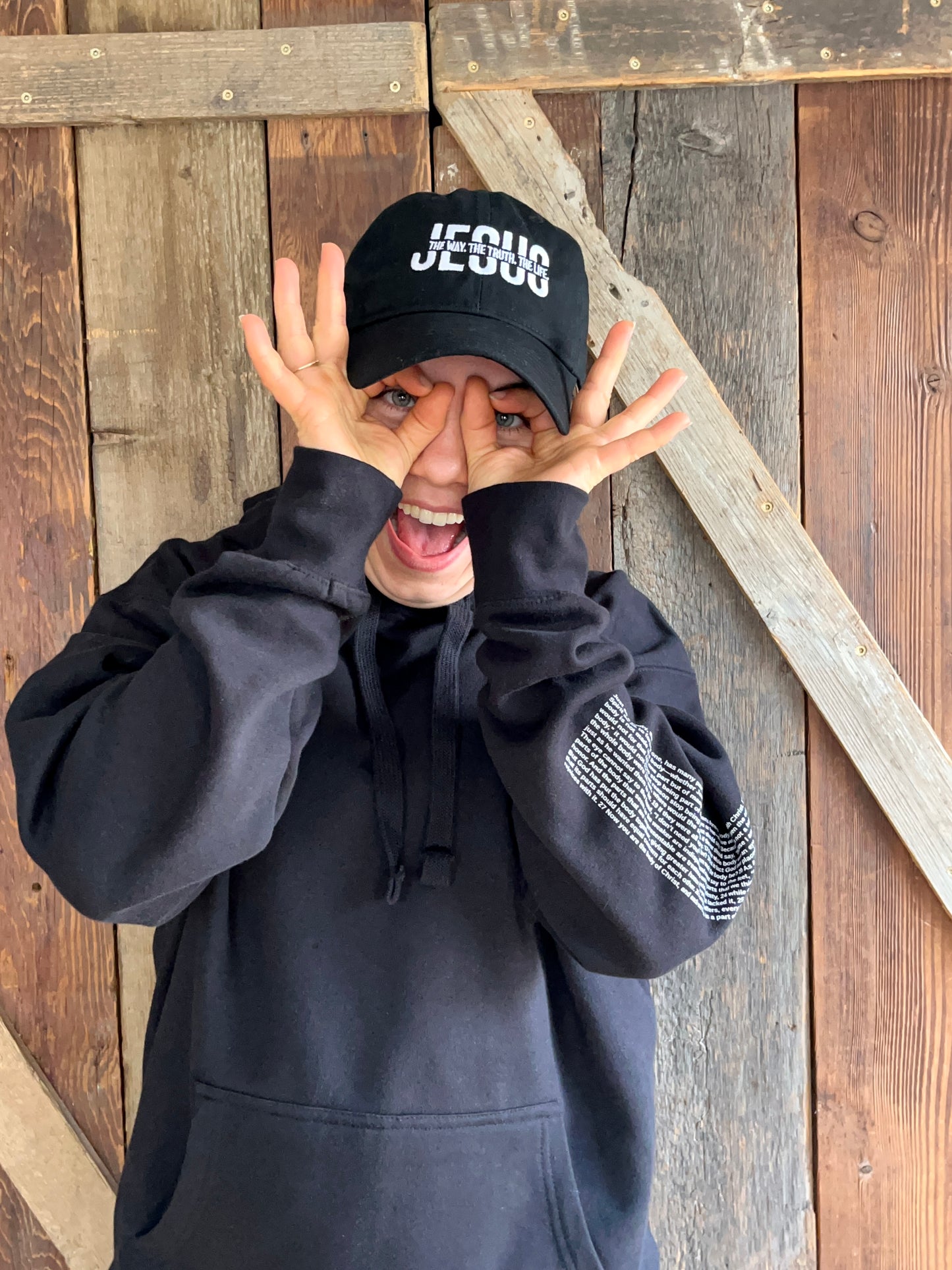 “Jesus is The Way, The Truth, The Life” Organic Hat